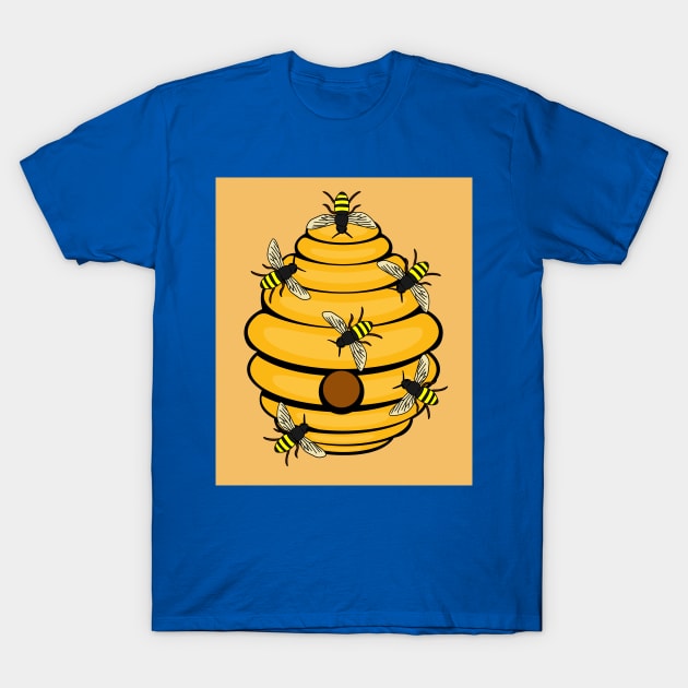 Sweet Honey Bees Beekeeper Beekeeper T-Shirt by flofin